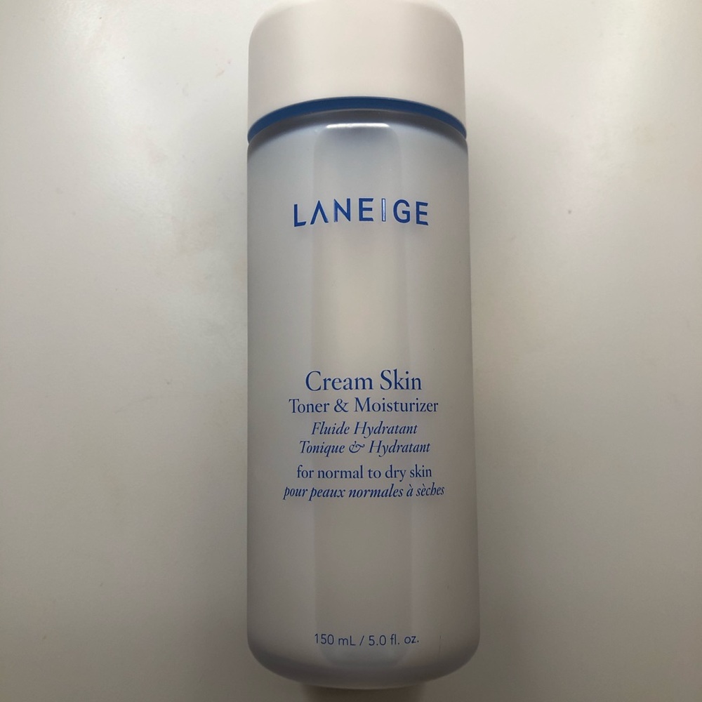 Full-Sized Laneige Cream Skin Toner & Moisturizer